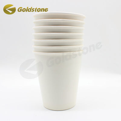 Geri dönüştürülmüş özel boyut taşınabilir kağıt bardakları embossing baskı biyolojik olarak ayrıştırılabilir kağıt bardakları