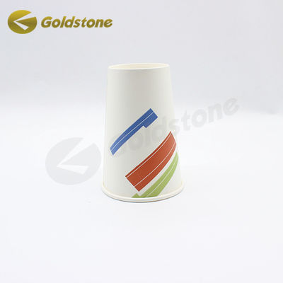 8oz Geri Dönüştürülmüş Süt Kağıt Kupası Ekolojik Tek kullanımlık Özel Boyutlar Sıcak ve Soğuk İçecekler İçin Baskı
