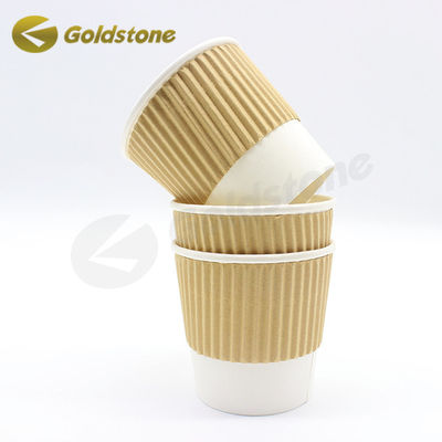Özel Logo Dalgalanma Duvar Kağıdı Kupa Sızıntıya Dirençli Dalgalanma Kafe ve Çay için yalıtılmış