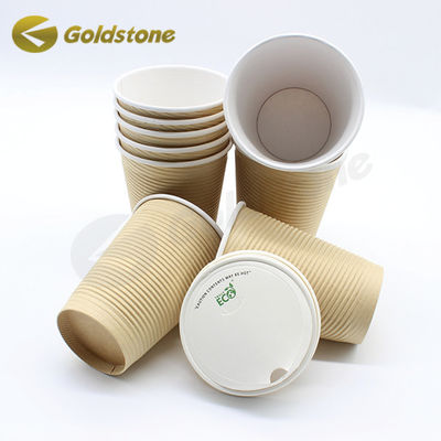 8oz Güvenli Kapaklar Kahve Tek kullanımlık içme fincanları