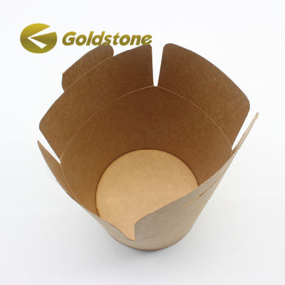 Özel Logo Kraft Alıcı Kağıt Kupa Alıcı Gıda Kapları Özel