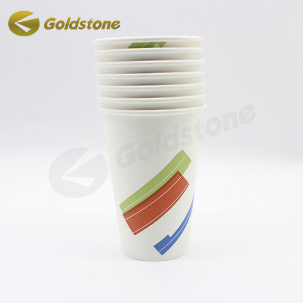 Farklı kağıt ağırlıkları ve boyutları için özelleştirilebilir çok yönlü kağıt süt bardağı 16oz 0
